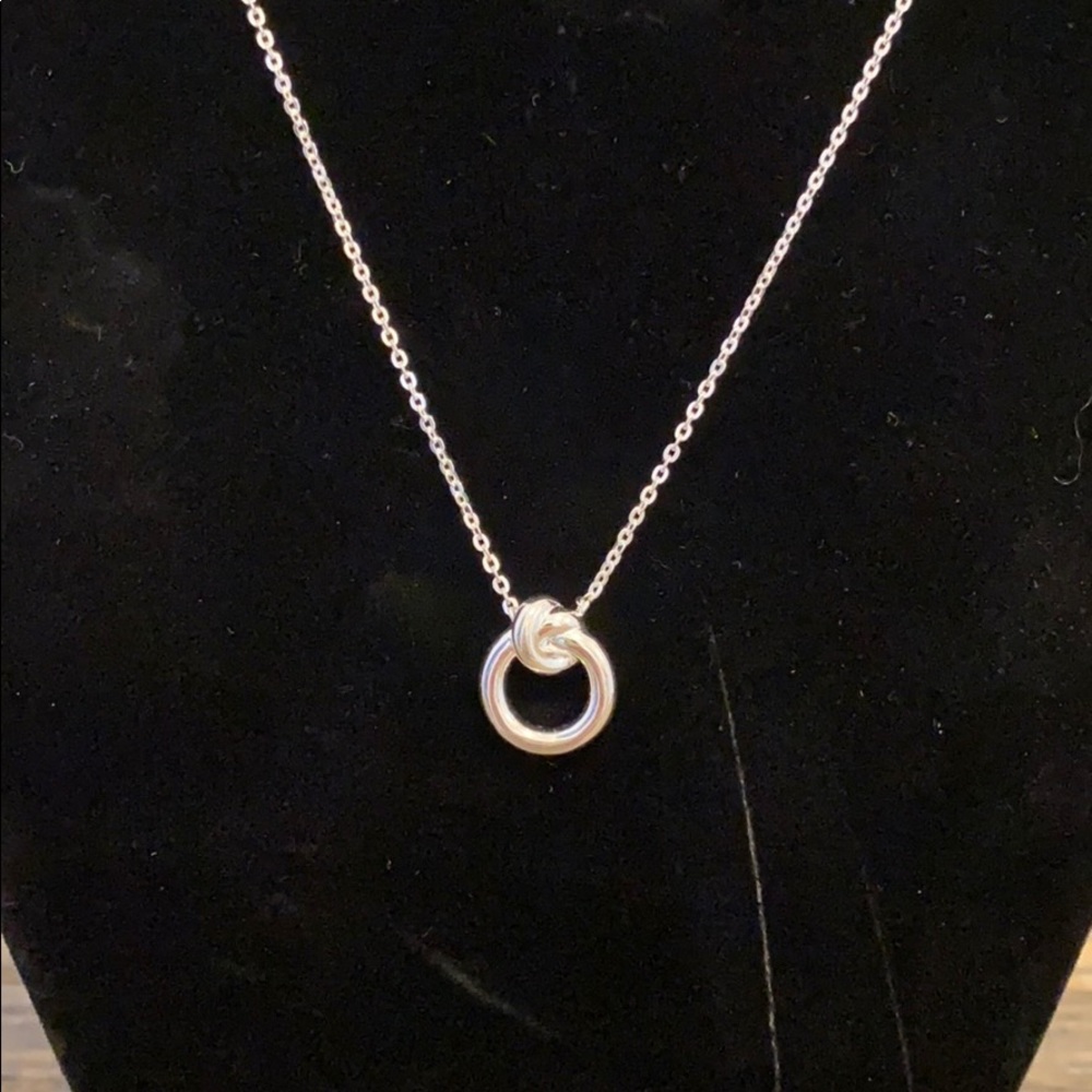Love knot necklace